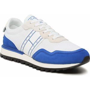 Sneakersy Tommy Jeans Runner Mix Material EM0EM01167 Ultra Blue C66