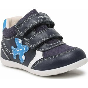 Polobotky Geox B Elthan Boy B351PA05410C4231 Navy/Sky