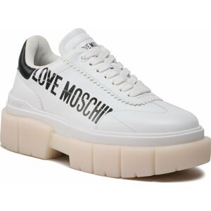 Sneakersy LOVE MOSCHINO JA15666G1GIA110A Bianco/Nero