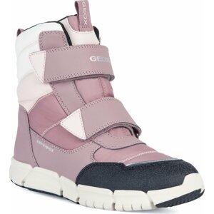 Sněhule Geox J Flexyper Girl B Ab J16APB 0FU50 C8007 S Dk Rose