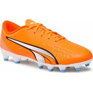 Boty Puma Ultra Play Fg/Ag Jr 107233 01 Orange/White/Blue