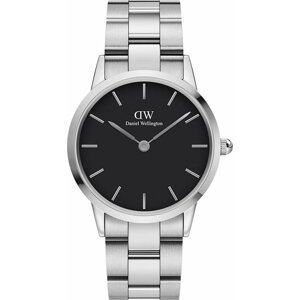 Hodinky Daniel Wellington Link DW00100204 Silver/Black