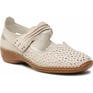 Polobotky Rieker 41399-60 Beige