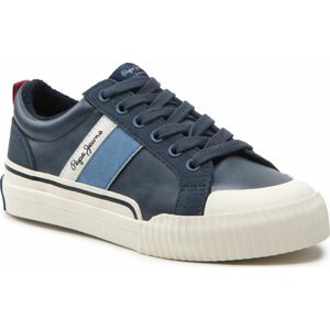 Sneakersy Pepe Jeans Ottis Casual Boy PBS30542 Navy 595