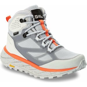 Trekingová obuv Jack Wolfskin Terraventure Texapore Mid W 4049991 Silver Grey