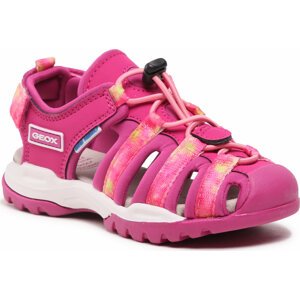 Sandály Geox J Borealis Girl J350WA05015C8335 S Cyclamen