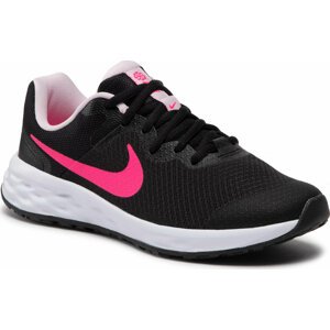 Boty Nike Revolution 6 Nn (GS) DD1096 007 Black/Hyper Pink/Pink Foam