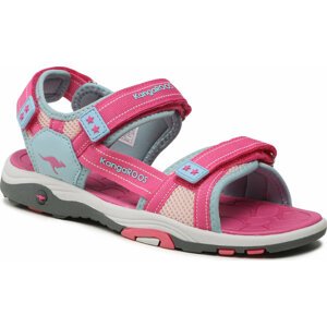 Sandály KangaRoos K-Leni Kira 10045 000 4262 Blue Sky/Daisy Pink