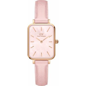 Hodinky Daniel Wellington Quadro DW00100636 Gold/Rose