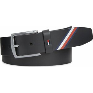 Pánský pásek Tommy Hilfiger Denton 3.5 Corporate AM0AM11467 Black BDS