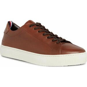 Sneakersy Tommy Hilfiger Premium Heritage Cupsole Cognac FM0FM04832 Natural Cognac GTU