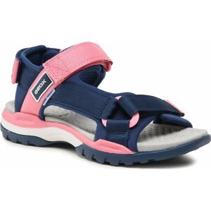 Sandály Geox J Borealis Girl J150WA01511CF47Q D Navy/Lt Coral