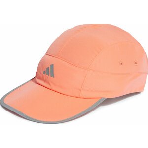 Kšiltovka adidas Running Packable HEAT.RDY X-City Cap HR7056 coral fusion/REFLECTIVE SILVER