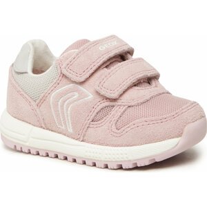 Sneakersy Geox B Alben Girl B023ZA02014C8556 S Rose/Off White