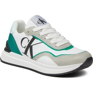 Sneakersy Calvin Klein Jeans V3X9-80893-1695 M Grey/White/Green B024