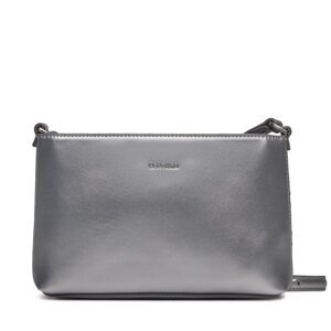 Kabelka Calvin Klein Ck Must Crossbody Md_ Emb K60K611359 Silver Emb/Deb PE6