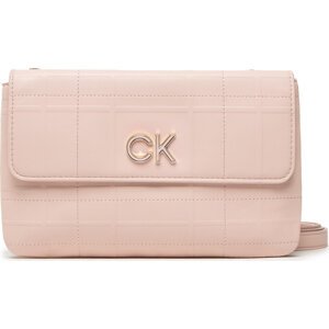 Kabelka Calvin Klein Re-Lock Dbl Xbody W/Flap Quilt K60K609686 TER