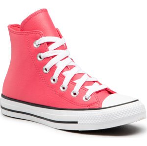 Plátěnky Converse Ctas Hi A00893C Strawderry Jam/White/Black