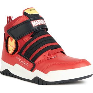 Sneakersy Geox MARVEL J Perth Boy J367RD 05411 C0020 M Red/Black