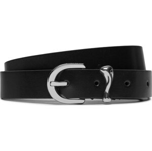 Dámský pásek Calvin Klein Ck Must Organic Loop Belt 25Mm K60K611398 Černá