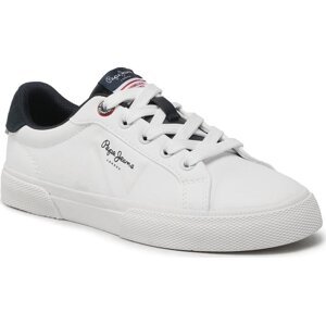 Sneakersy Pepe Jeans Kenton Flag B PBS30547 White 800