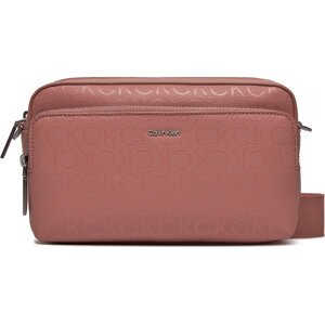 Kabelka Calvin Klein Ck Must Camera Bag Lg Epi Mono K60K609895 Ash Rose Mono VB8