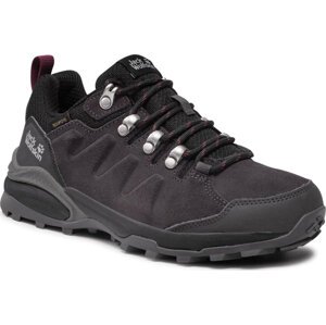 Trekingová obuv Jack Wolfskin Refudio Texapore Low W 4050821 Dark Steel/Purple