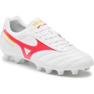 Boty Mizuno Morelia Ii Club P1GA2316 White/Fcoral2/Bolt2 64