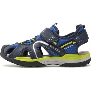 Sandály Geox J Borealis Boy J250RB014MEC4344 D Royal/Lime