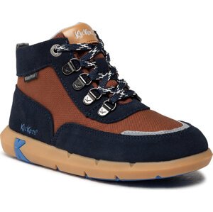 Kotníková obuv Kickers Juniby 878790-10 S Navy/Brown 102