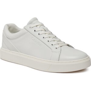 Sneakersy Calvin Klein Low Top Lace Up Archive Stripe HM0HM01292 Triple White 0K4