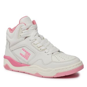 Sneakersy Tommy Jeans Tjw New Basket Mc EN0EN02379 Ecru / Pink Allert YBL