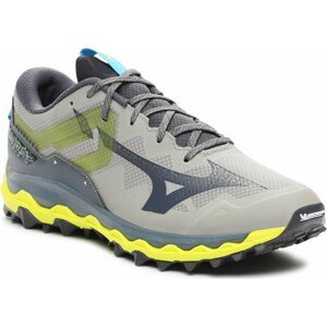 Boty Mizuno Wave Mujin 9 J1GJ2270 Ggray/Oblue/Bolt2(Neon) 2