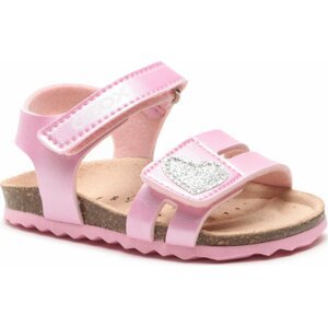 Sandály Geox B Sandal Chalki Girl B352RA0NFKCC0514 M Pink/Silver