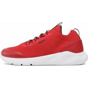 Sneakersy Geox J Sprintye Boy J25GBA0006KC0020 D Red/Black