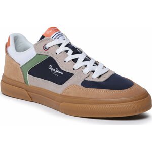 Sneakersy Pepe Jeans Kenton Master Combi PMS30904 Tan 869