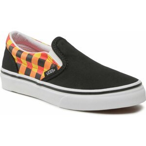 Tenisky Vans Classic Slip-On VN0A5KXMBMV1 Glow Checkerboard Black/M