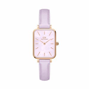 Hodinky Daniel Wellington Quadro DW00100637 Gold/Violet