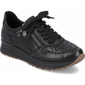 Sneakersy Rieker N7401-00 Schwarz / Schwarz / Schwarz / Black / Schwarz 00