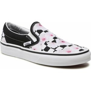 Tenisky Vans Classic Slip-On VN0A5JLXBM81 Hibiscus Check Black