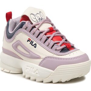 Sneakersy Fila Wb Disruptor Kids FFK0094.13159 Marshmallow/Mauve Shadows