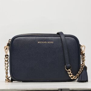 Kabelka MICHAEL Michael Kors Jet Set 32F7GGNM8L Tmavomodrá