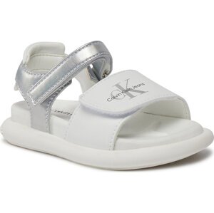 Sandály Calvin Klein Jeans V1A2-80817-1013X M White/Silver 025