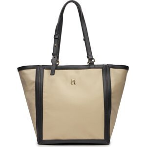 Kabelka Tommy Hilfiger Th Essential S Tote Cb AW0AW15698 Bílá