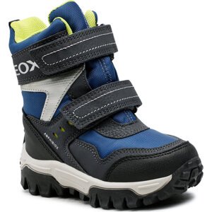 Sněhule Geox J Himalaya B. Babx B J26FRB 0FUCE C0479 M Navy/Lime