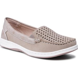 Polobotky Clara Barson WSS20506-01 Beige