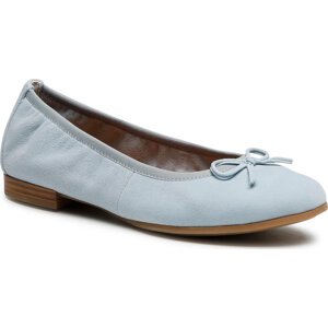 Baleríny Tamaris 1-22116-26 Lt. Blue Suede 866