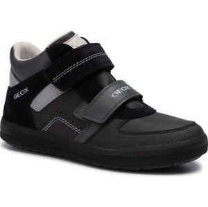 Kotníková obuv Geox J Arzach B. B J944AB 0ME22 C0005 D Black/Dk Grey