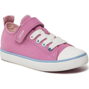 Plátěnky Geox J Gisli Girl J454NA 00010 C8006 S Dk Pink