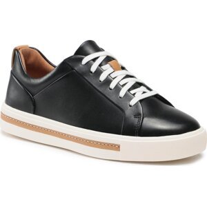 Sneakersy Clarks Un Maui Lace 261416424 Black Leather